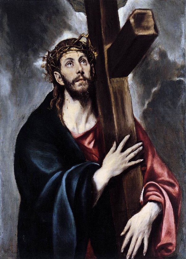 El Greco: A keresztet hordozó Krisztus